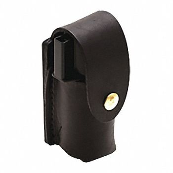ZARC Carry Case Leather Belt Loop Brass Snap, 45KT38