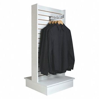ECONOCO Two Way Slatwall 24inx54inx24in White, 45KX32