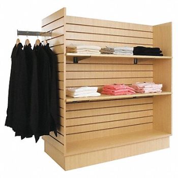 ECONOCO Gondola Slatwall 24inx54inx48in Maple, 45KX33