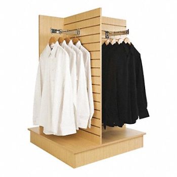 ECONOCO Four Way Slatwall 36inx54inx36in Maple, 45KX35
