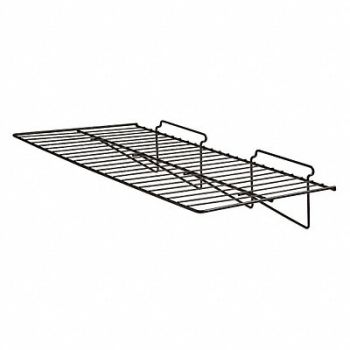 ECONOCO Slatwall Merch Shlf Steel LdCap 10lb PK6, 45KX45