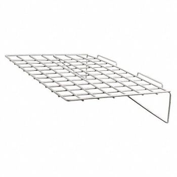 ECONOCO Slatwall Merch Shlf Steel LdCap 10lb PK6, 45KX48