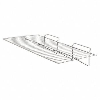 ECONOCO Slatwall Merch Shlf Steel LdCap 10lb PK6, 45KX49