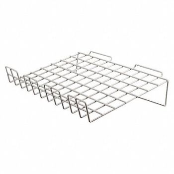 ECONOCO Slatwall Merch Shlf Steel LdCap 10lb PK6, 45KX50