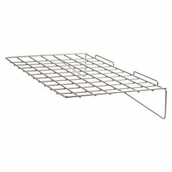 ECONOCO Slatwall Merch Shlf Steel LdCap 10lb PK6, 45KX51