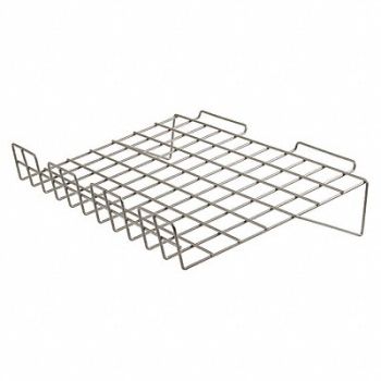 ECONOCO Slatwall Merch Shlf Steel LdCap 10lb PK6, 45KX53