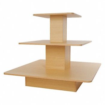 ECONOCO Tiered Table Melamine 48 L 48 W, 45KX55