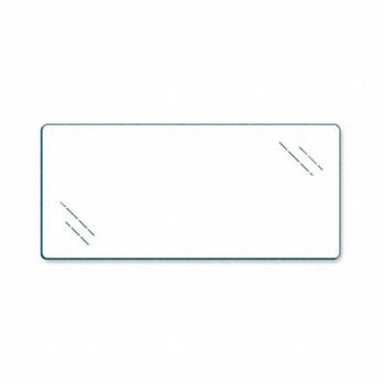 ECONOCO Tmprd Gls Shlvs Rctnglr 12x3/16x24in PK5, 45KX63