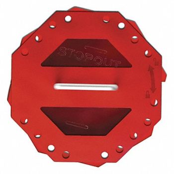 STOPOUT Group Lockout Box Red 7-3/4 H, 773H57