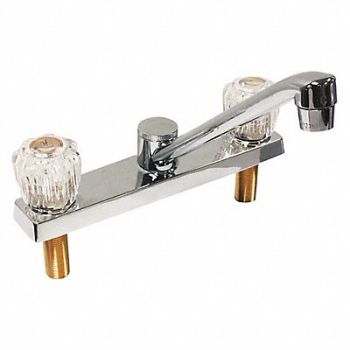 Low Arc Chrome Dominion Faucets Plastic, 45L016