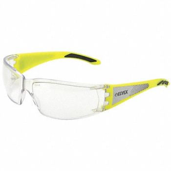 ELVEX Safety Glasses Clear, 45L051