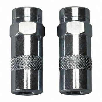 MILWAUKEE Grease Gun Couplers PK2, 45L193