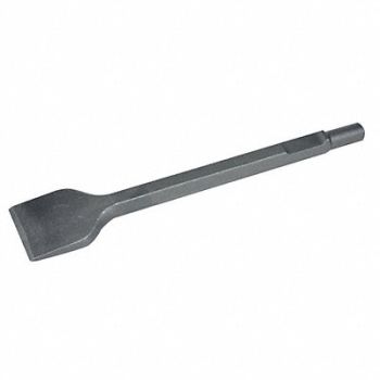 MILWAUKEE Chisel Bit Hex 2in, 45L236