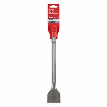 MILWAUKEE Chisel Bit SDS Max 2in, 45L256