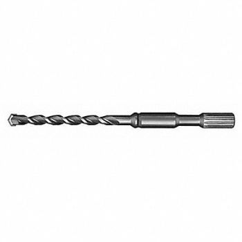 MILWAUKEE Hammer Drill Bit Spline 1-1/4x22 In, 45L333