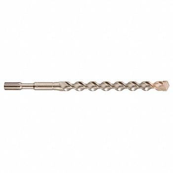 MILWAUKEE Hammer Drill Bit Spline 3/4x16 In, 45L298