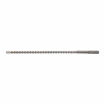 MILWAUKEE Hammer Drill Bit SDS Max 7/8x13 In, 45L351