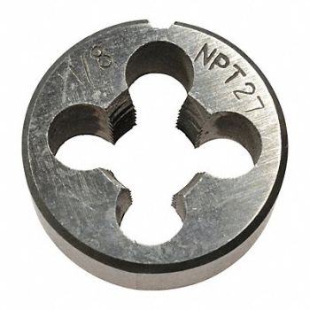 SPEEDAIRE Alloy Steel Die 1/8-27 NPT, 45L551