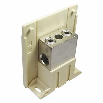 BURNDY Power Distr Block Al/Cu 600V AC/DC, 45LP58