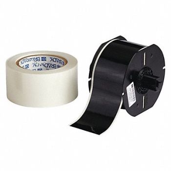 BRADY Label Tape Cartridge Black 2-1/4 in.W, 45LT02
