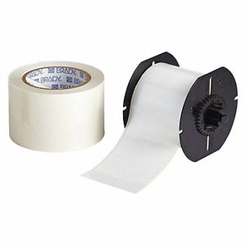 BRADY Label Tape Cart White 100ft L x 3 in.W, 45LT07