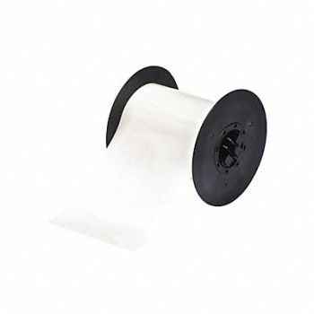 BRADY Label Tape Cartridge Clear Polyester, 45LT12