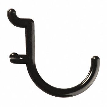 FUNCTIONAIRE J-Hook 2 1/4 inx2 inx1/4 in PK8, 45LW69