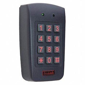 DYNALOCK Access Keypad Plastic Blue 4in. Hx3in. W, 45LX65