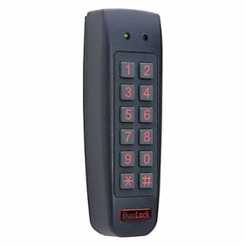 DYNALOCK Access Keypad Plastic Blue 6in. Hx2in. W, 45LX66