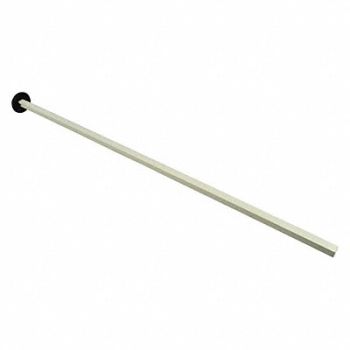 GRAINGER APPROVED Peak Pole with Dome Cap, 45M695