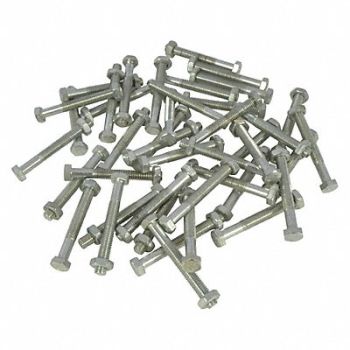 GRAINGER APPROVED Bolt and Nut Kit 1/3 to 2-1/2 In PK42, 45M803