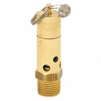CONTROL DEVICES Air Safety Valve 1/2 Inlet 300 psi, 45MH29