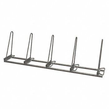 MADRAX Bike Rack Galv (5)Bikes 29-1/2inH 101inL, 45MJ83