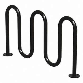 MADRAX Bike Rack Blk (7) Bikes 36 in H 3 in W, 45MJ91