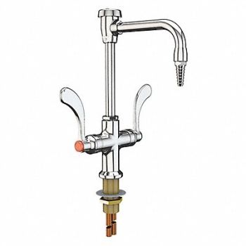 INSTOCK Gooseneck Laboratory Faucet Brass Body, 55NZ48