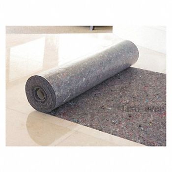 PLASTICOVER Floor Protection Runner 100ft 10lb Gray, 45MT89