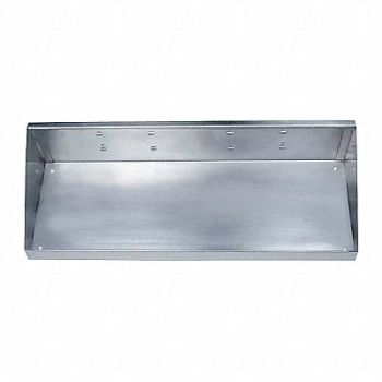 TRITON PRODUCTS Pegboard Shelf 6 1/2x3 x18in Screw-In, 45MX17
