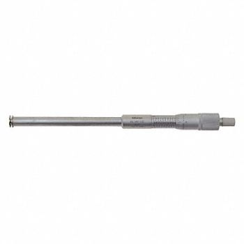 MITUTOYO Groove Micrometer 0 to 1 in Range Flat, 45MY05