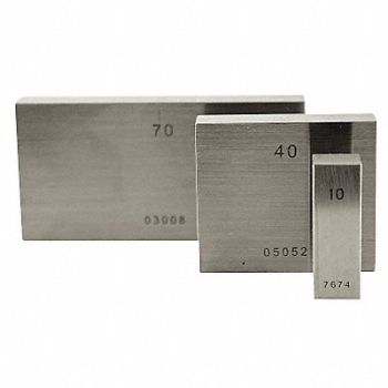 MITUTOYO Gage Block 0.400 in Measuring Range, 45MY27