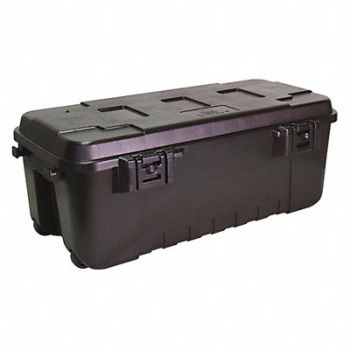 PLANO MOLDING Utility Trunk Black 150 lb 5.42 cu ft., 45MY67