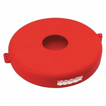 GRAINGER APPROVED Gate Valve Lockout 3 Max Padlocks, 617D12