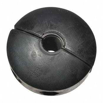 SPEEDAIRE Bumper Stop 3/8 in Polypropylene/PVC, 45N272