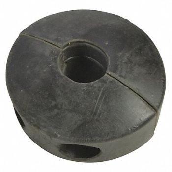 SPEEDAIRE Bumper Stop 1/2 in Polypropylene/PVC, 45N302