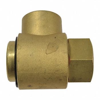 SPEEDAIRE Swivel 90 Deg Steel 1/2 in FNPT Inlet, 45N304
