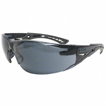 BOLLE SAFETY Safety Glasses Smoke, 45NA38