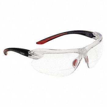 BOLLE SAFETY Safety Reading Glasses +1.50 Clear, 45NA43