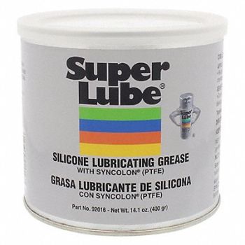 SUPER LUBE Silicone Lubricating Compound Can 14.1oz, 45NA61