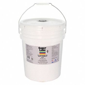 SUPER LUBE H3 Direct Food ContactOil Bottle 5 gal., 45NA75