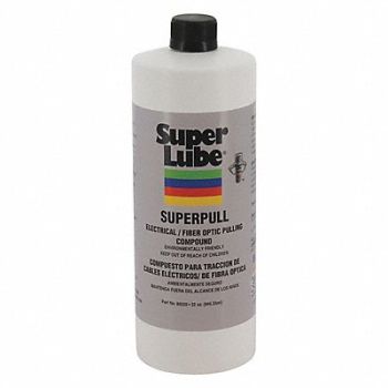 SUPER LUBE Cbl Wr Pllng 32 oz Squeeze Bottle, 45NA76