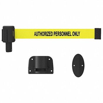 BANNER STAKES Belt Barrier Authorized Personnel Only, 45NC40
